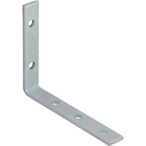 Cantoneira para cortina, 6 cm x 8 cm, zincada, VONDER