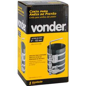Cinta para anéis de pistão, 6", VONDER