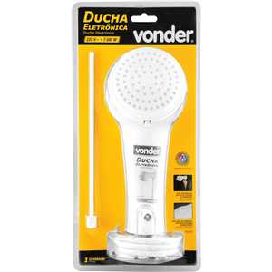 Ducha eletrônica 7.500 W, 220 V~, branca, VONDER