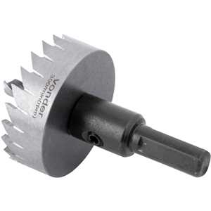 Serra copo de aço rápido, 42 mm, para inox, VONDER