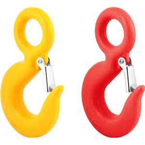 Gancho de aço com olhal, 3,0 toneladas, 1/2", com trava, VONDER