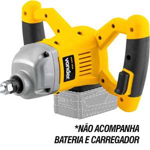 Misturador de argamassa, bateria intercambiável de 18 V, sem bateria e sem carregador, IMAV 1828 VONDER