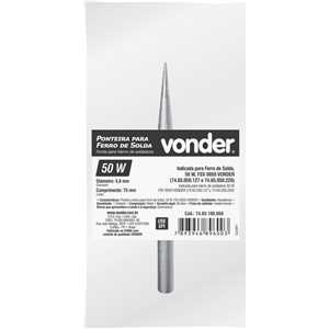 Ponteira cônica para Ferro de Solda, 50 W, FSV 0050 VONDER