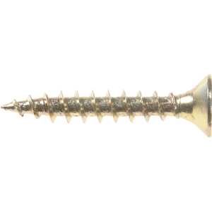 Parafuso madeira chipboard, cabeça chata, fenda cruzada/pozidrive, 4,0 mm x 25,0 mm, VONDER