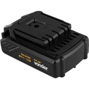 Parafusadeira/furadeira a bateria, 20 V, fonte de carregamento bivolt automática, PFV 238 VONDER