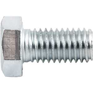 Parafuso sextavado zincado 1/2" x 1", UNC, rosca total, VONDER