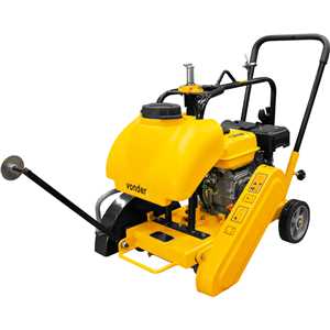 Máquina a gasolina para cortar asfalto, concreto e piso, 7 hp, 4 tempos, VONDER