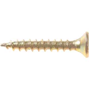 Parafuso madeira chipboard, cabeça chata, fenda cruzada/pozidrive, 3,0 mm x 20,0 mm, VONDER