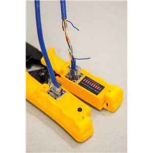 Alicate crimpador 4 em 1, para cabos de rede e dados, AC 410 VONDER