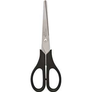 Tesoura multiuso reta, com cabo plástico, TR 017, VONDER