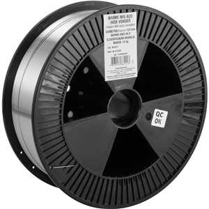 Arame MIG aço inox ER308LSi, 0,8 mm, carretel com 15 kg, VONDER