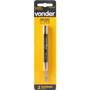 Extensão magnética de 1/4" x 120 mm, VONDER