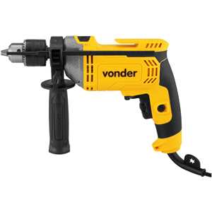 Furadeira de impacto 1/2", 710 W, 220 V~, com jogo de 9 brocas, FIV 709 VONDER