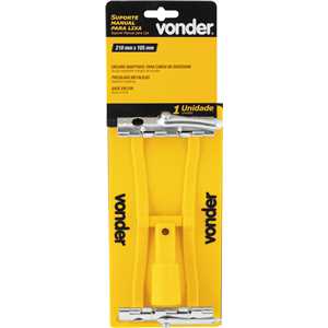 Suporte manual para lixa 210 mm x 105 mm, para cabo de madeira, VONDER