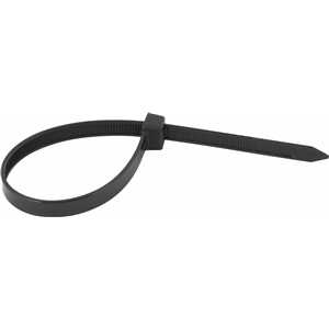 Abraçadeira de nylon, preta, 280 mm x 9,0 mm, com 100 peças, VONDER