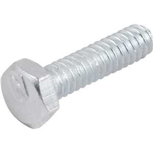 Parafuso sextavado zincado, 3/16" x 3/4", UNC, rosca total, VONDER