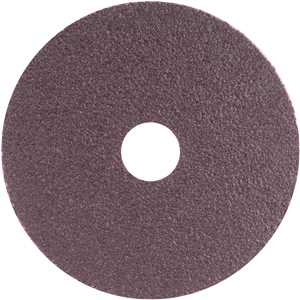Disco de lixa costado em fibra, 4.1/2", grão 36  VDF 12, VONDER