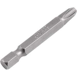 Bits/ponteira phillips com encaixe 1/4", nº 3 x 50 mm, com 5 peças, VONDER
