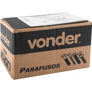 Parafuso sextavado 8.8 (GRAU 5), 5/8" x 3", UNC, VONDER