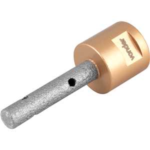 Fresa diamantada reta, 10 mm, VONDER
