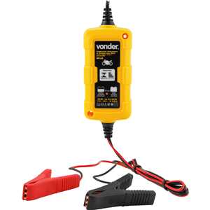 Carregador inteligente de bateria para moto, 127 V~ - 220 V~, CIB 003 VONDER