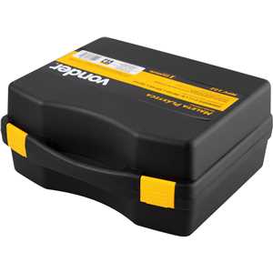Maleta plástica 290 mm x 150 mm x 330 mm, MPV 122, VONDER