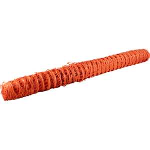 Tela tapume, 1,20 m x 50 m, laranja, NOVE54