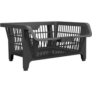 Cesto expositor prático, preto, VONDER