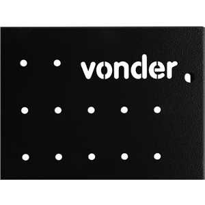 Painel porta-ferramentas metálico, 97 cm x 94 cm, VONDER