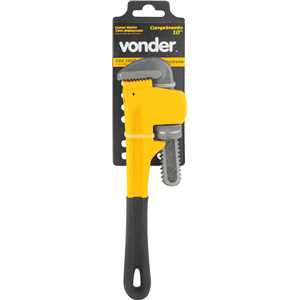 Chave grifo 10", tipo americana, em aço forjado, VONDER