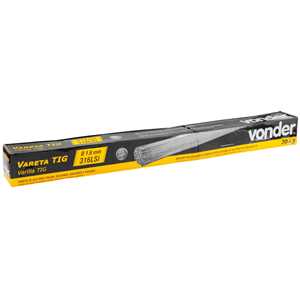 Vareta para solda TIG aço inox 316LSi, 1,60 mm, VONDER