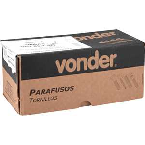 Parafuso sextavado zincado, 6 mm x 60 mm, MA, VONDER