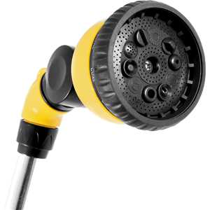 Esguicho plástico para jardim, 10 funções, engate 1/2", com prolongador, VONDER