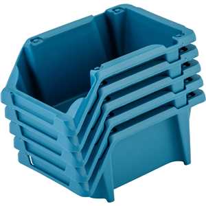 Estante metálica, com gaveteiros modelo prático azul, 108/3 VONDER