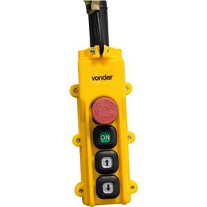 Talha elétrica, 3,0 toneladas (3,0 tf), elevação 5 m, 220 V~, VONDER