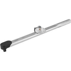 Torquímetro de relógio, encaixe de 1/2", 0 - 250 N.m, VONDER