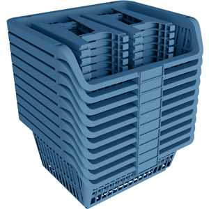 Cesto expositor prático, azul, VONDER