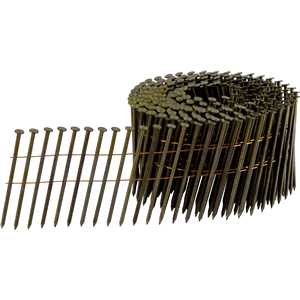 Prego coil anelado, 2,5 mm x 70 mm, polido, carretel com 300 unidades, para o pregador PP 700, VONDER