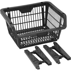 Cesto expositor prático, preto, VONDER