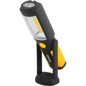 Lanterna recarregável de inspeção, 2 W COB + 3 LEDs, LR 180I, VONDER