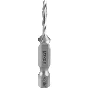 Broca/macho combinado M3 x 0,5 mm, VONDER
