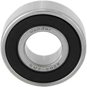 Rolamento rígido de esfera, 6203-2RS, VONDER