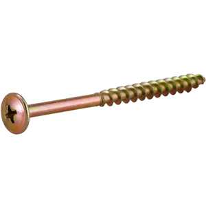 Parafuso madeira chipboard, cabeça flangeada, fenda cruzada/phillips, 6,0 mm x 80 mm, VONDER