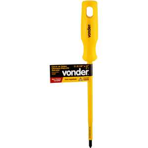 Chave phillips com haste isolada 3/16" x 6" VONDER