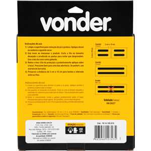 Fita antiderrapante, 50 mm x 15 m, preta VONDER