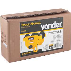 Trole manual, 0,5 tonelada (0,5 tf), TM 050, VONDER