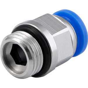 Conexão rápida reta, 8 mm, rosca 1/8" BSP, VONDER