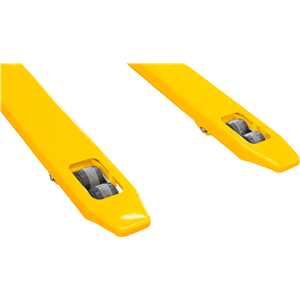 Paleteira hidráulica, 2 toneladas (2 tf), 1.150 mm x 685 mm, roda dupla de nylon, PDN 206, VONDER