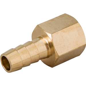 Espigão rosca fêmea de 1/4" NPT com escama de 5/16", cartela com 3 peças, VONDER