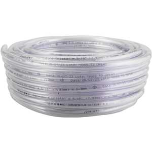Mangueira cristal 5/16" x 1,3 mm para nível, rolo 15 m, VONDER